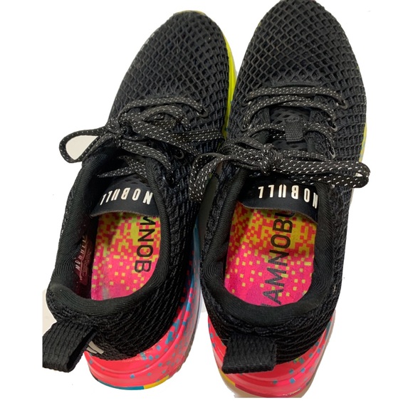 7 / NOBULL Neon Glitch Mesh Runner sneakers - Picture 3 of 7